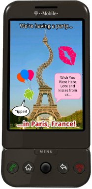 PicSay on a T-Mobile G1